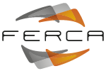 Logotipo da FERCA em preto